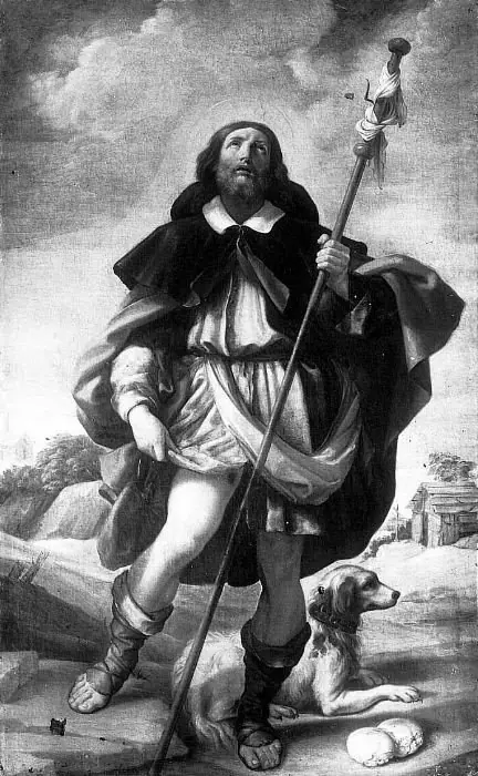 Der Heilige Rochus, by Francesco Gessi