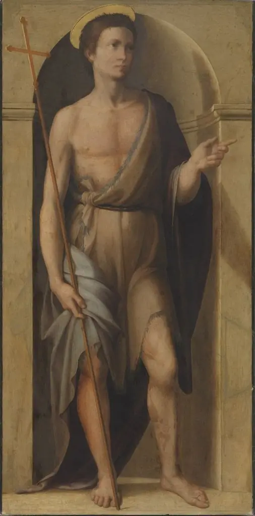 John the Baptist, by Francesco Granacci
