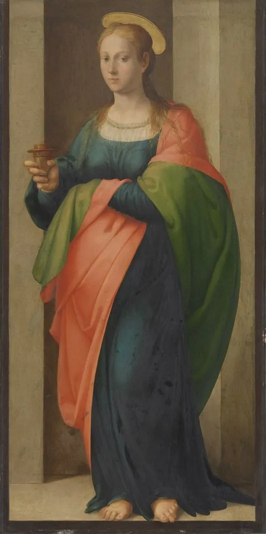 Saint Mary Magdalene, by Francesco Granacci, oil, 1532