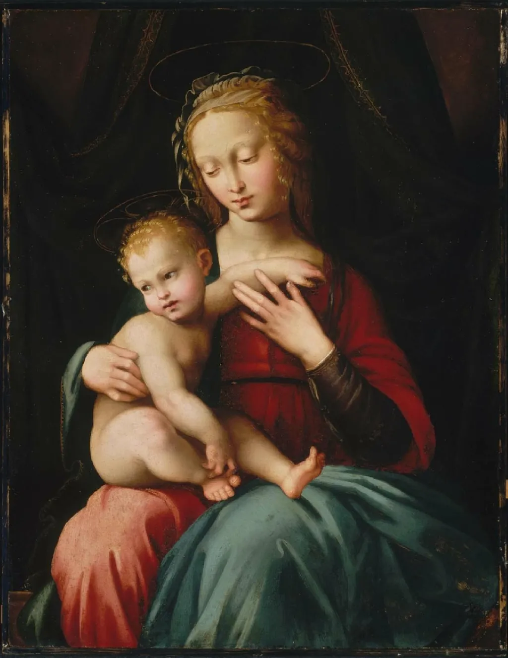 Virgin and Child, by Francesco Granacci, unspecified, 1516