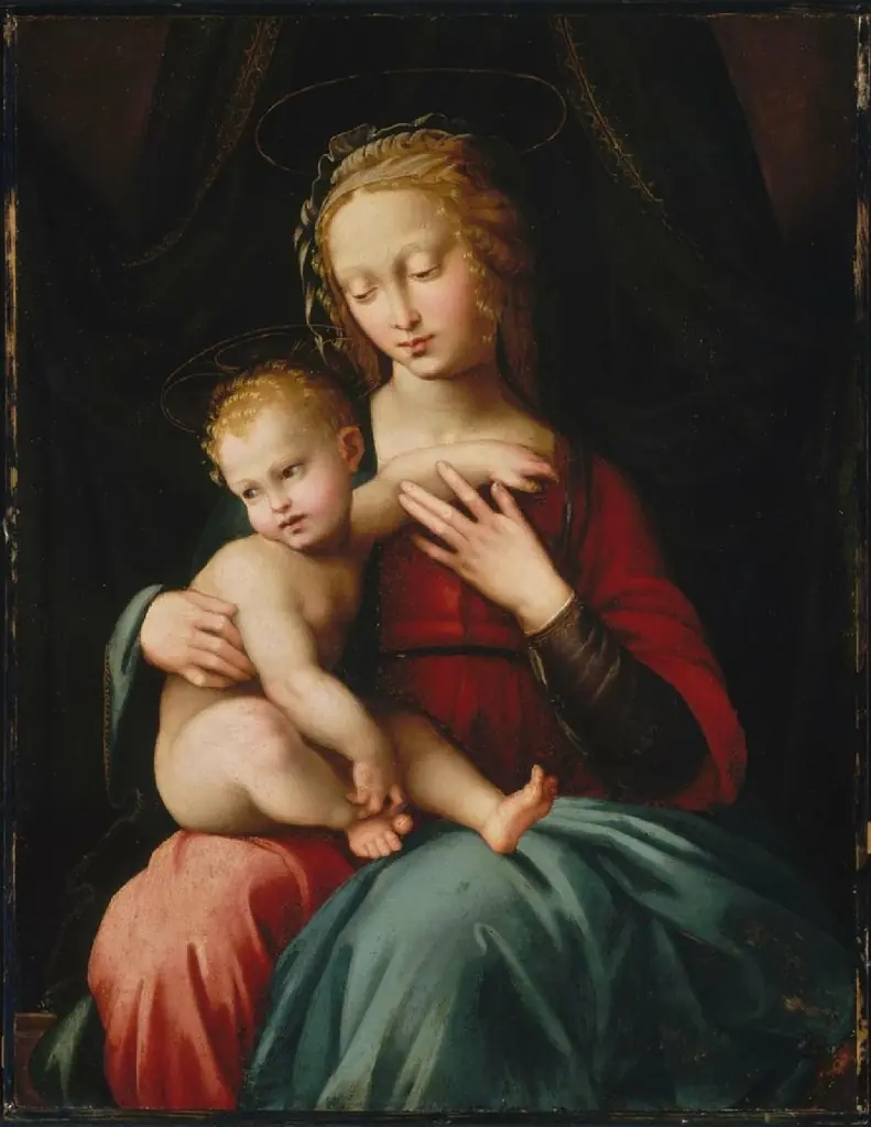 Virgin and Child, by Francesco Granacci