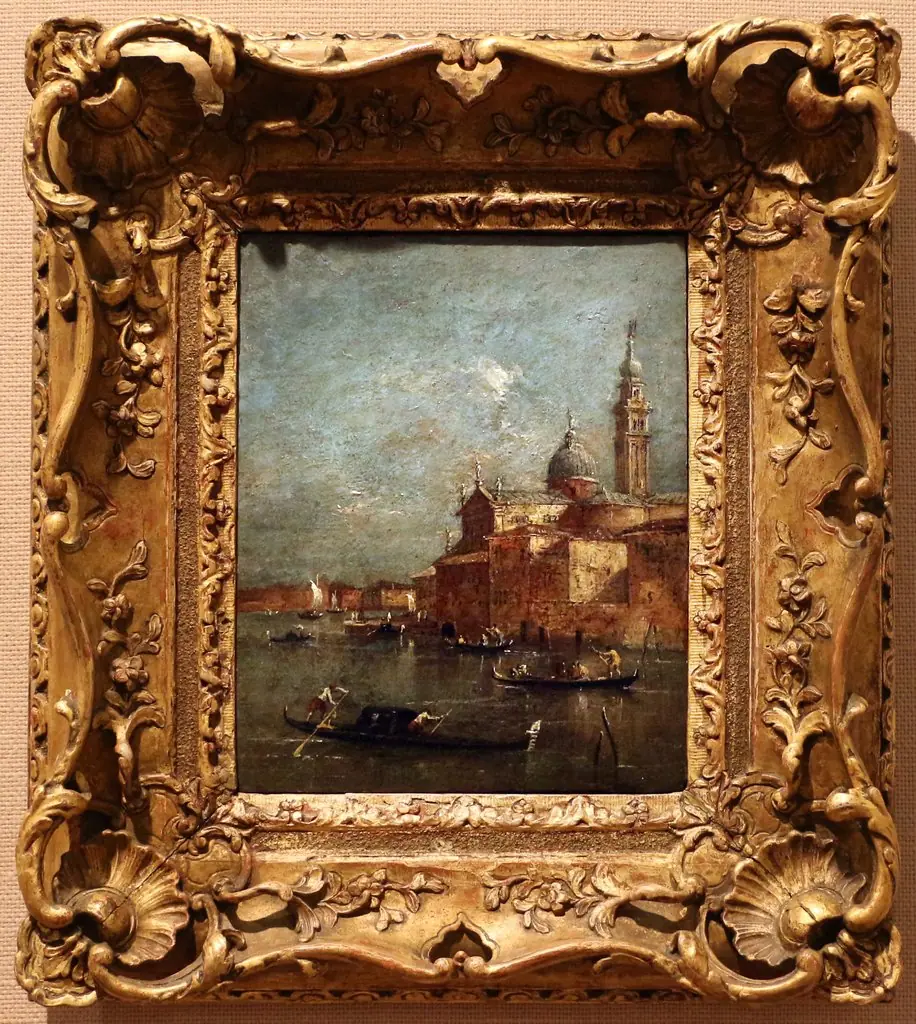 A ilha de San Giorgio Maggiore, by Francesco Guardi