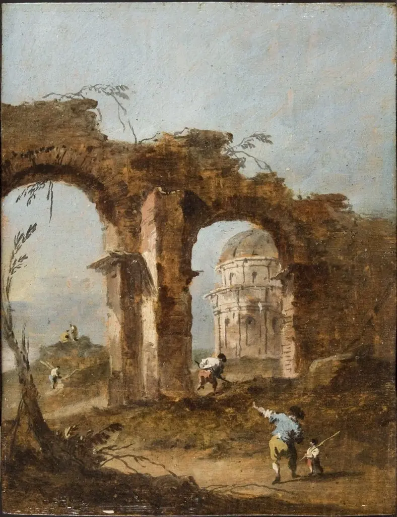 Capriccio, by Francesco Guardi
