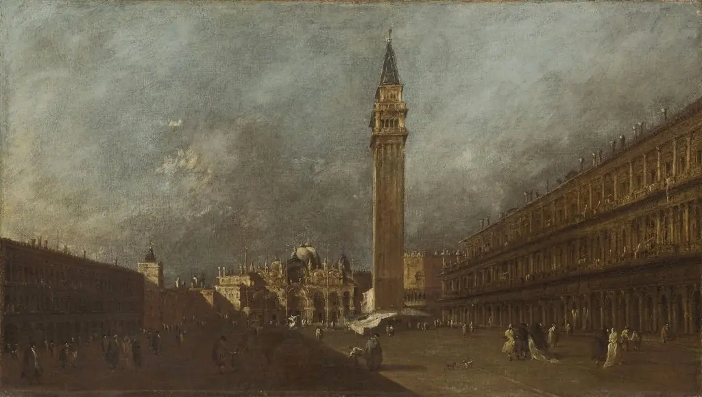 Piazza San Marco, by Francesco Guardi