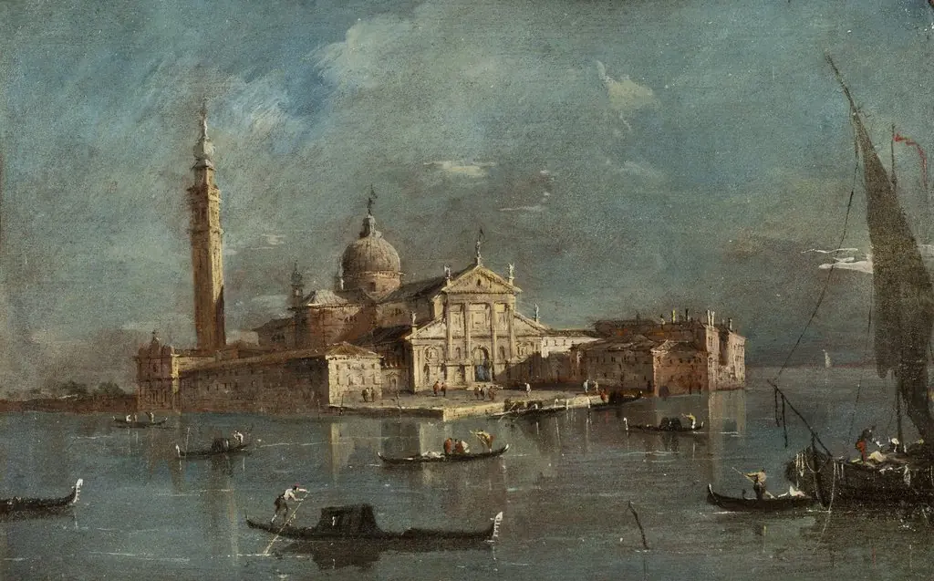San Giorgio Maggiore, by Francesco Guardi