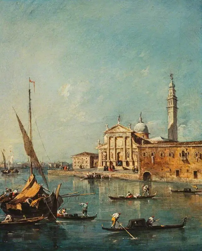 San Giorgio Maggiore, Venice, by Francesco Guardi