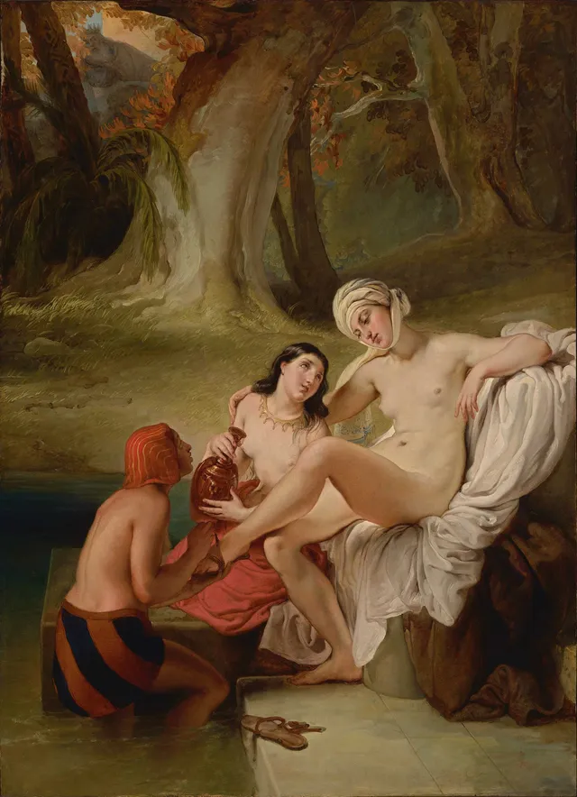 Bathsheba Bathing, by Francesco Hayez