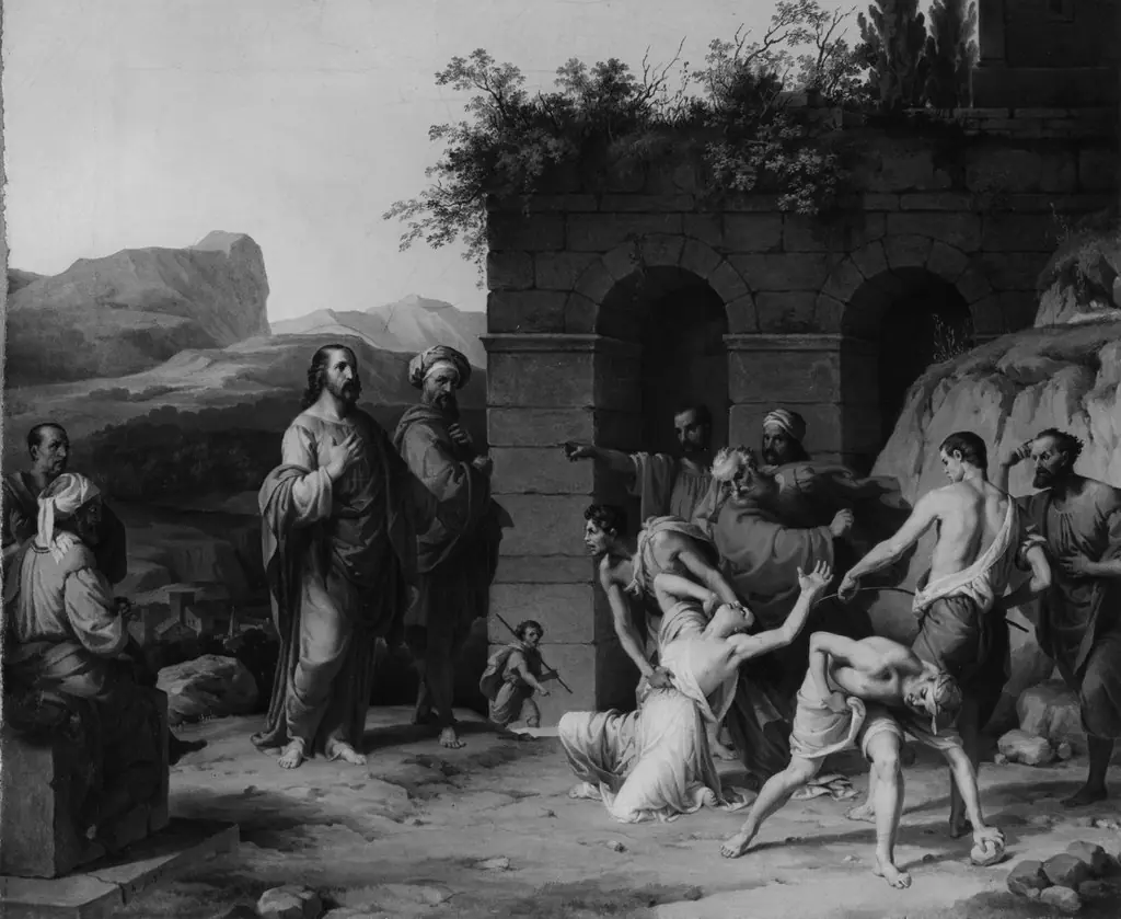 Christ and the woman taken in adultery