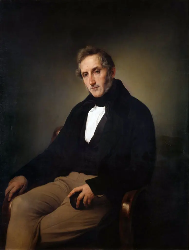 Portrait of Alessandro Manzoni, by Francesco Hayez