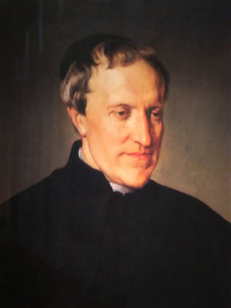Porträt des Antonio Rosmini (1797-1855), by Francesco Hayez