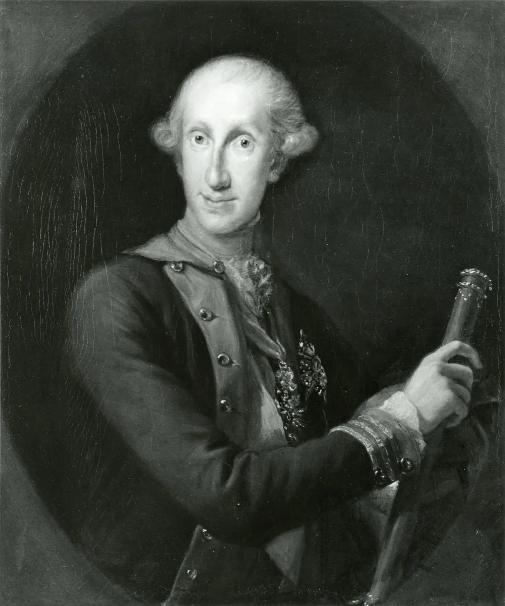 Portrait of Ferdinand IV Bourbon, by Francesco Liani, oil, 1751