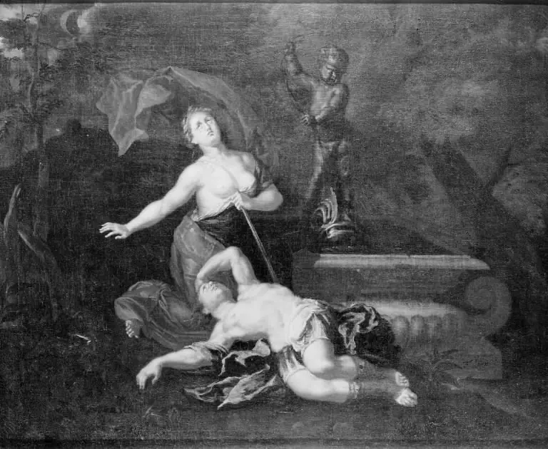 Pyramus and Thisbe, by Francesco Liberti