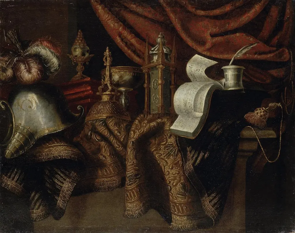Still Life with a Helmet, by Francesco Maltese