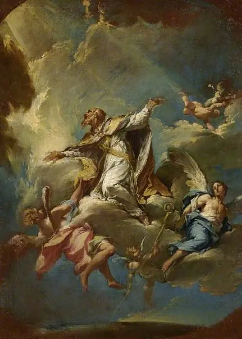 The Apotheosis of St Martin, by Francesco Monti