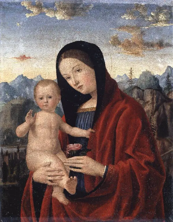 Madonna con Bambino, by Francesco Morone