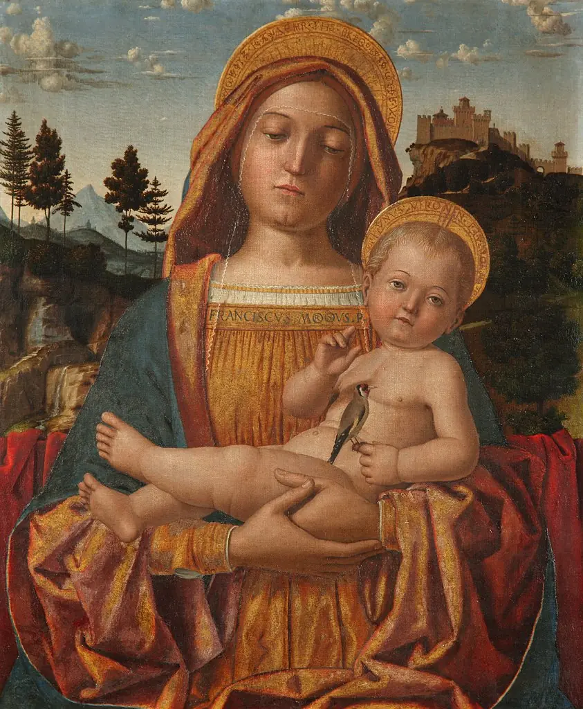 Maria mit dem Kind, by Francesco Morone