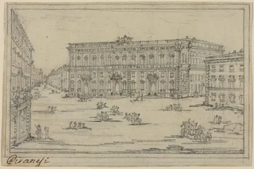Palazzo della Consultà, by Francesco Piranesi