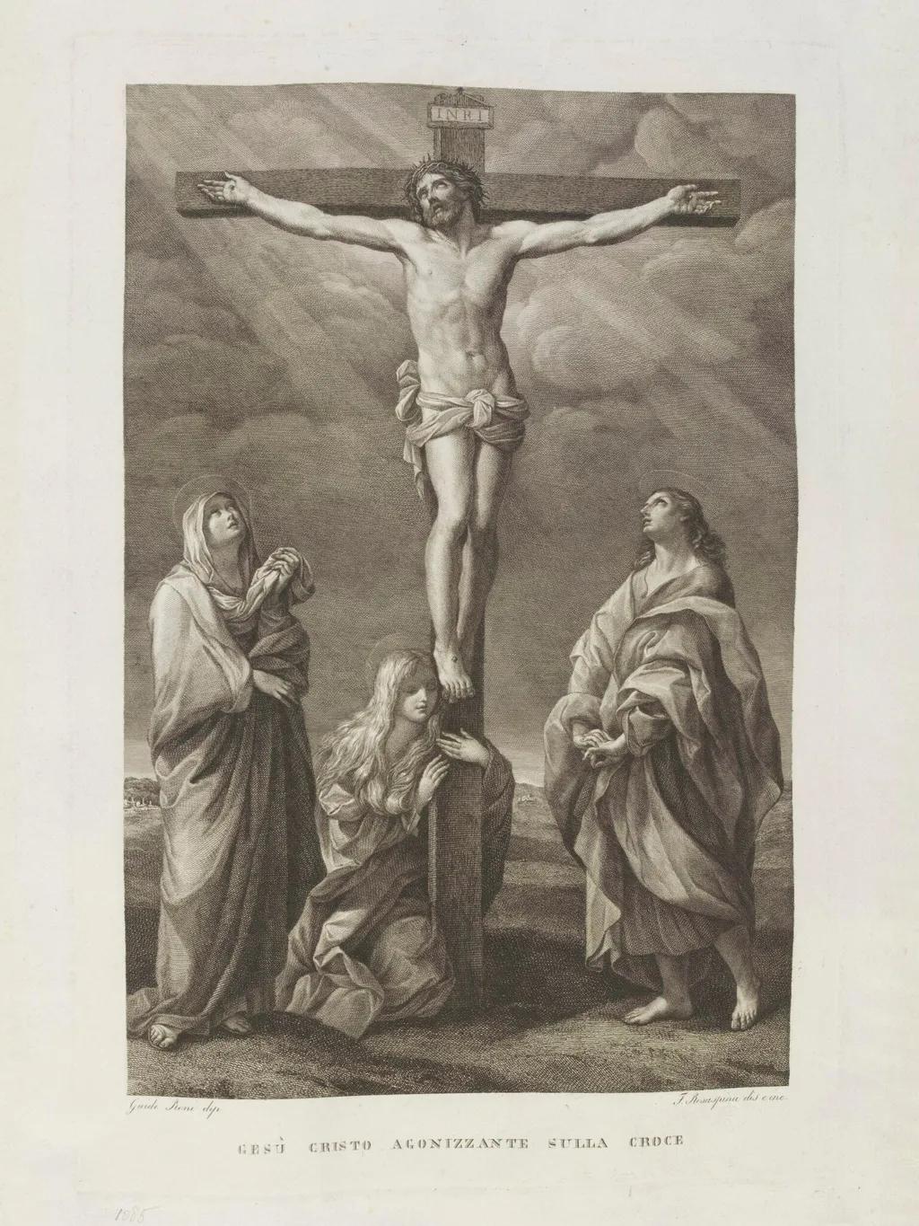 The Crucifixion, by Francesco Rosaspina