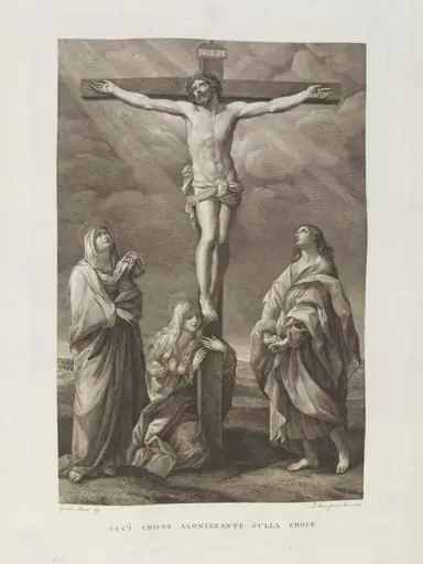 The Crucifixion, by Francesco Rosaspina