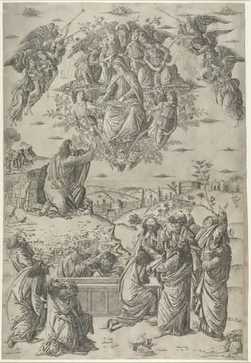 The Assumption of the Virgin, by Francesco Rosselli