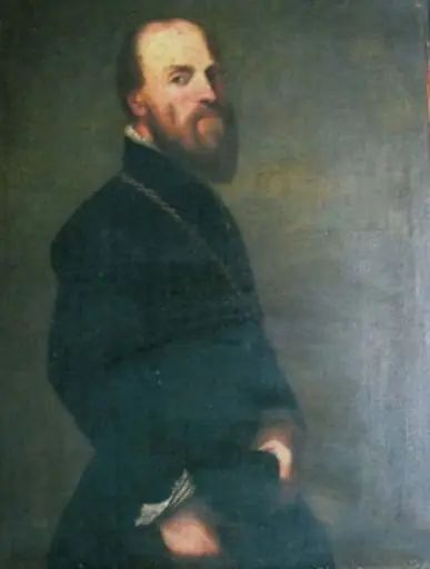 Portret de bărbat cu barbă, by Francesco Rossi