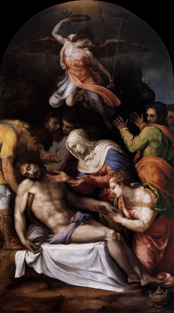 lamentation, by Francesco Salviati