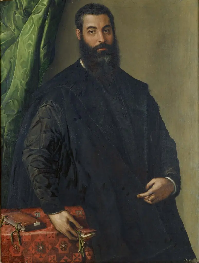 Portrait of a Man, by Francesco Salviati
