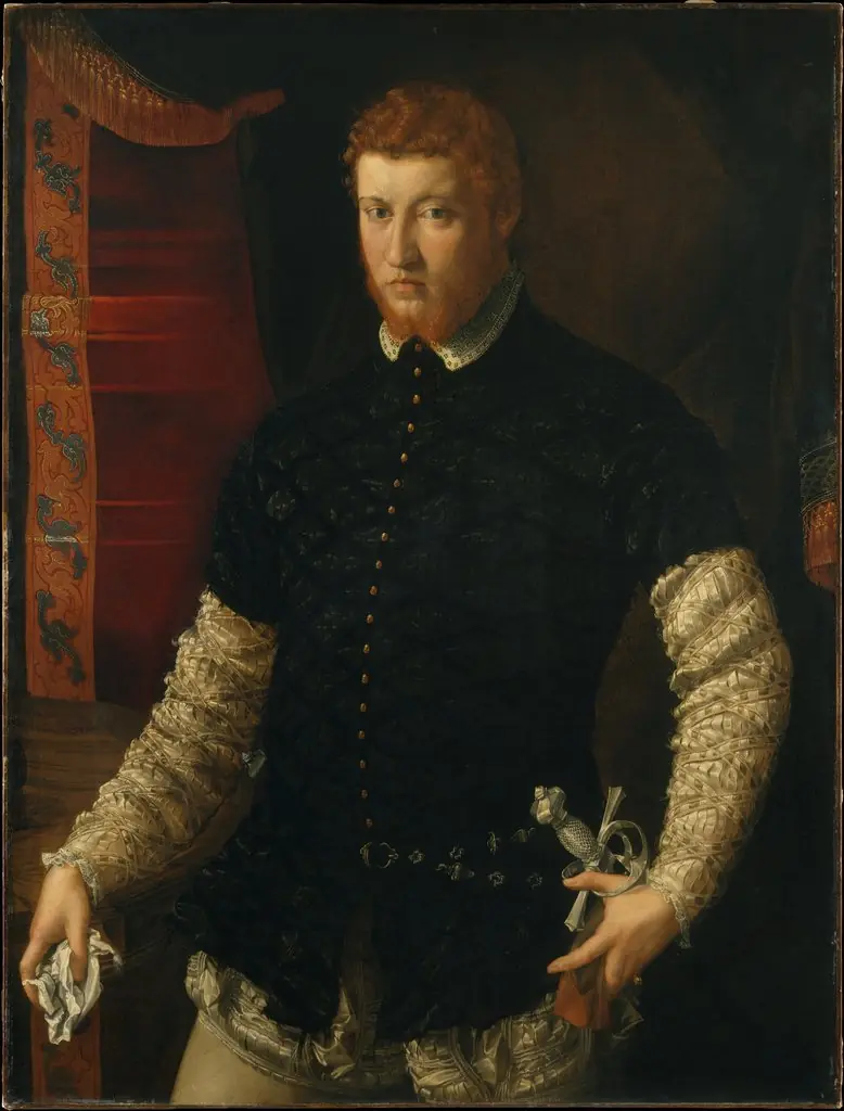 Portrait of a Man, by Francesco Salviati