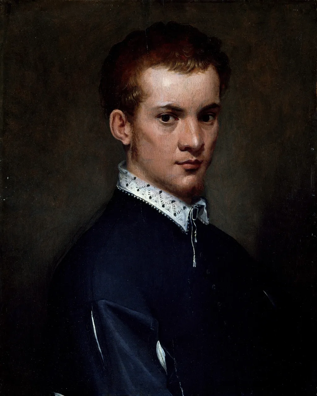 Portrait of a Young Man, by Francesco Salviati, unspecified, 1560