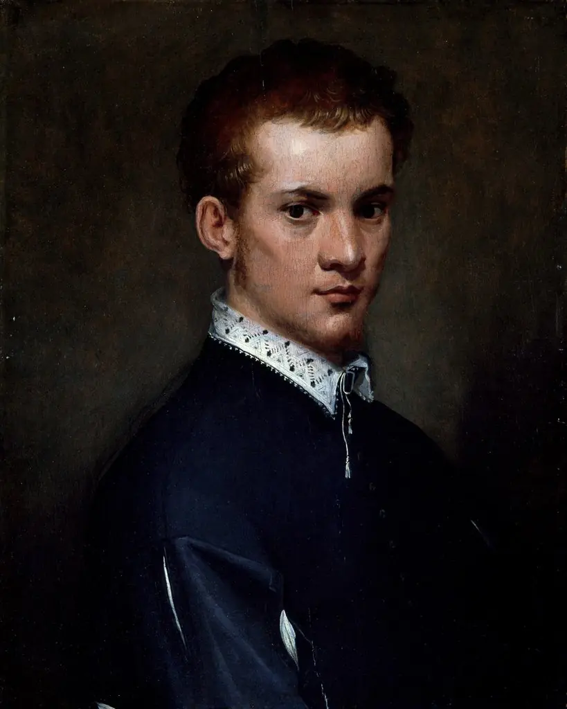 Portrait of a Young Man, by Francesco Salviati