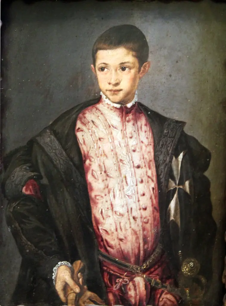 Ranuccio Farnese (1530-1565) at the age of 12, by Francesco Salviati