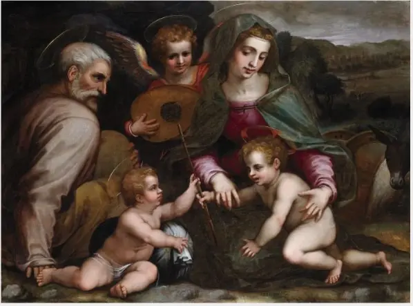 The Holy Family, by Francesco Salviati