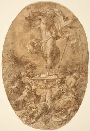 The Resurrection, by Francesco Salviati