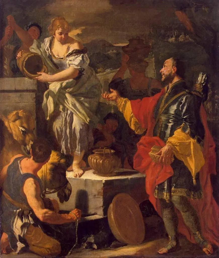 Rebecca at the Well, by Francesco Solimena