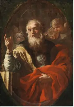 Saint Simplicius, by Francesco Solimena