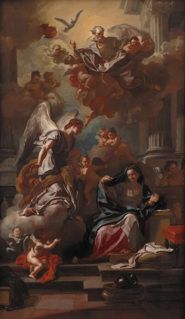 The Annunciation, by Francesco Solimena