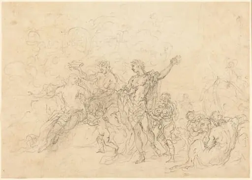 The Marriage of Bacchus and Ariadne, by Francesco Solimena