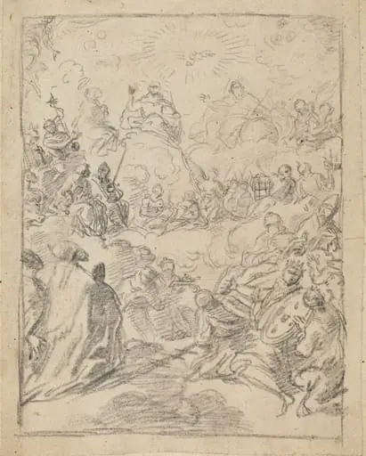 The Triumph of the Trinity (The Gloria), by Francesco Solimena