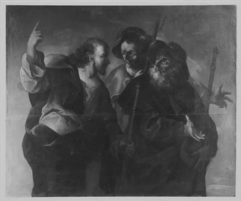 Christus mit den Jüngern auf dem Weg nach Emmaus, by Francesco Trevisani