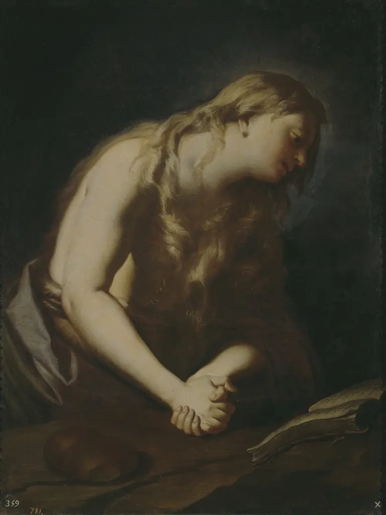 Penitent Magdalen, by Francesco Trevisani