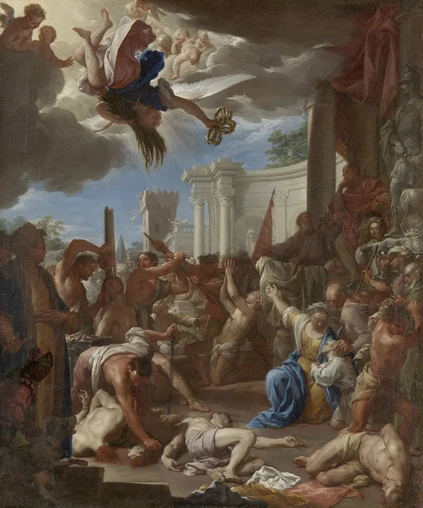 The Martyrdom of the Seven Sons of Saint Felicity, by Francesco Trevisani