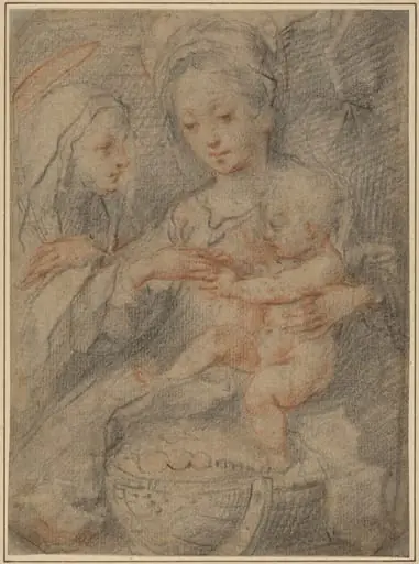 The Marriage of Saint Catherine, by Francesco Vanni