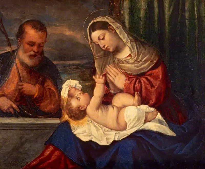 The Holy Family, by Francesco Vecellio