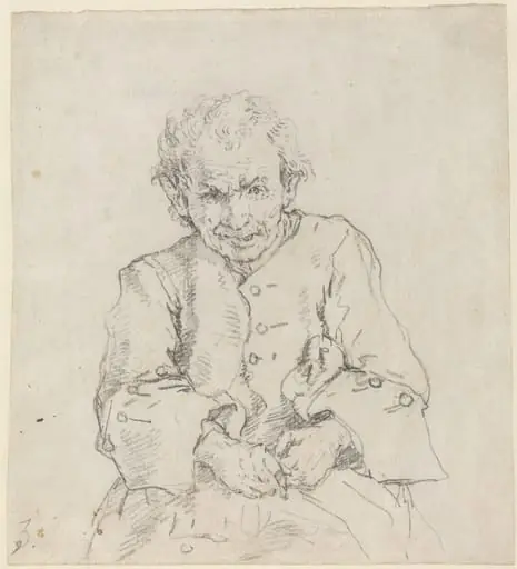 Seated Peasant, by Francesco Zuccarelli