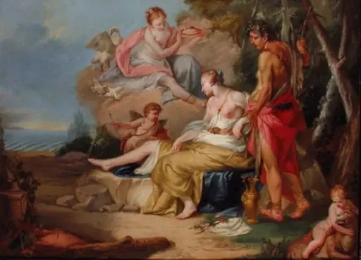 Bacchus și Ariadna, by Francesco Zugno