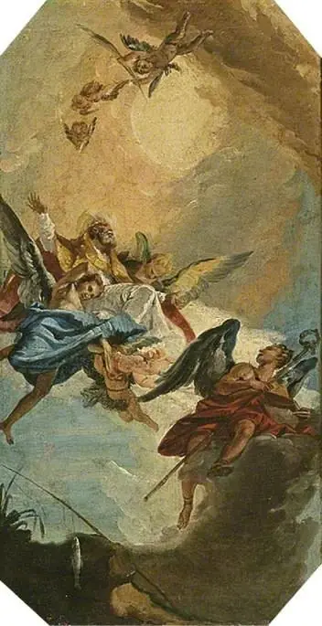 The Apotheosis of St Zeno, by Francesco Zugno