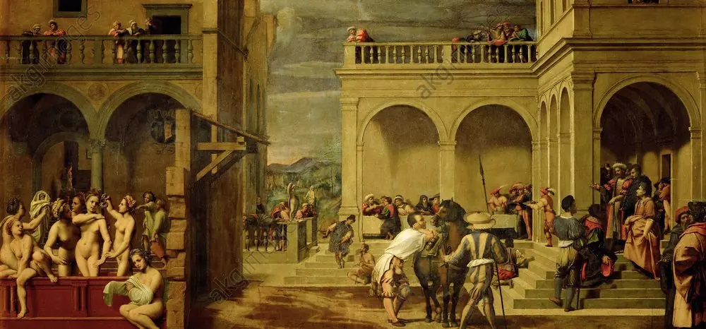 Bathsheba bathing