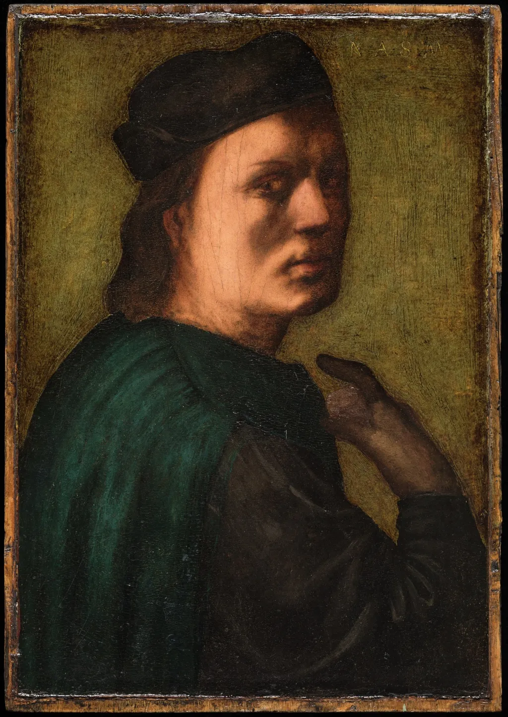 Portrait of a Man, by Franciabigio, unspecified, 1514