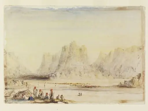 Plain of Raha, Sinai, by Francis Arundale