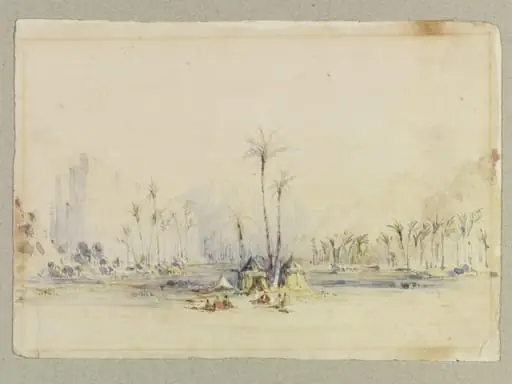 Wady Firan, Sinai, by Francis Arundale